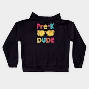 Pre-K Dude Back to School  First Day of Preschool Kids Hoodie